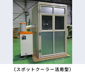 スポットクーラー活用型