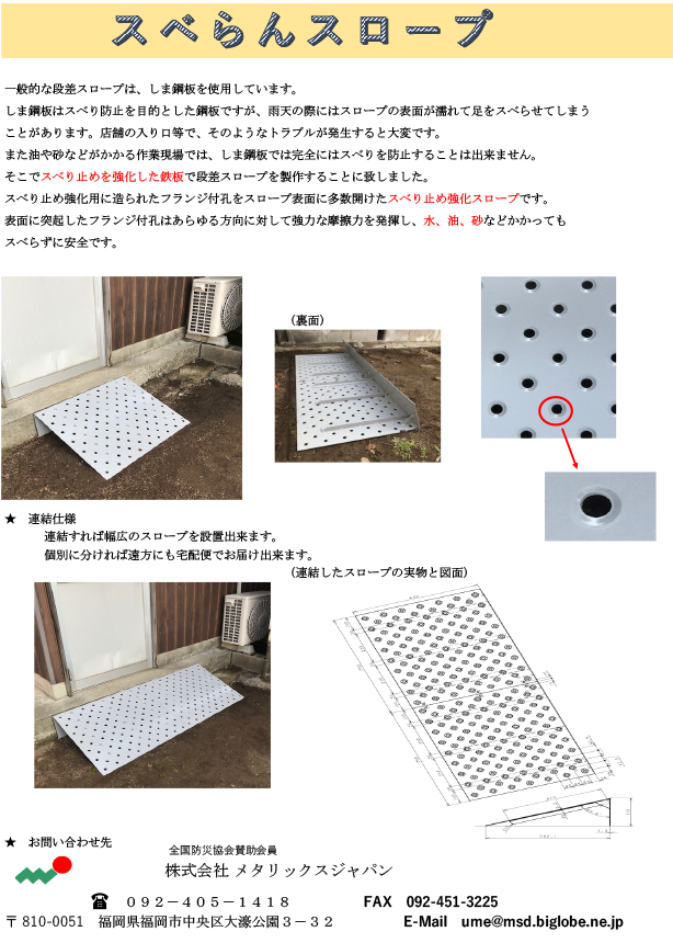 スベらん スロープ