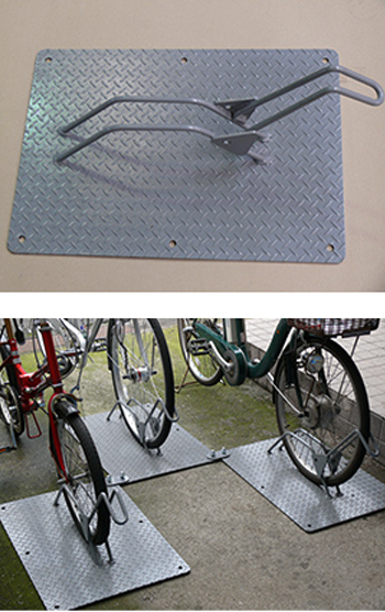 盗難防止自転車スタンド